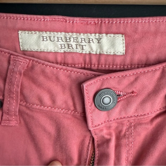 Burberry Women's Skinny Low rise Jeans - Coral - Picture 3 of 11